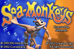 Amazing Virtual Sea-Monkeys screenshot 2 for GameBoy Advance